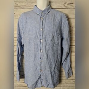 *3/25 Daniel Cremieux L Chambray Button Down